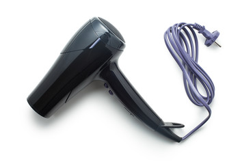 black hairdryer