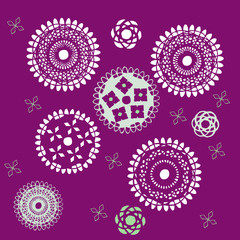 napkin pattern, vector