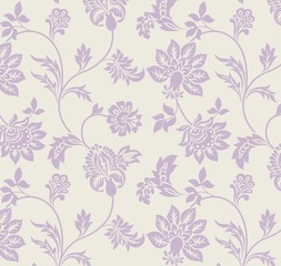 wedding template design, paisley floral pattern , India