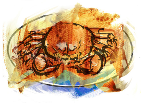 Shanghai queen crab