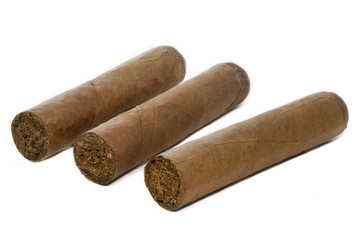 Drei Zigarren, große DOF