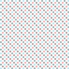 Polka dots pattern.