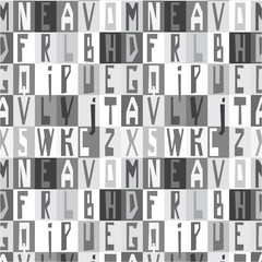 Background of letters