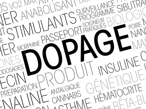 dopage nuage de mots