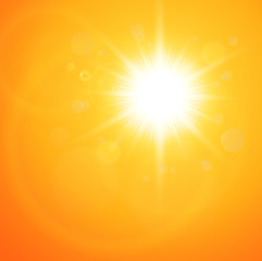 Obraz premium Lato pomarańczowe tło