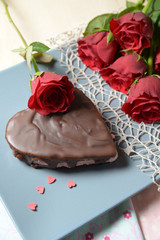 Cremetörtchen zum Valentinstag