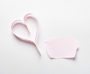 valentine's paper heart , valentine's day , day valentine