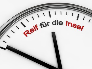 Reif f&uuml;r die Insel,