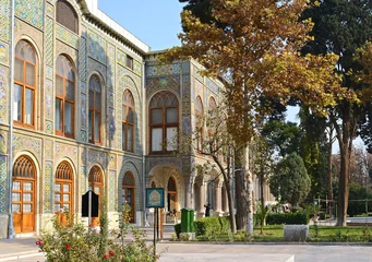 Foto auf Alu-Dibond  Künstlerisches Denkmal Golestan palace, Tehran, Iran