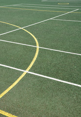 Fototapeta premium Outdoor sports surface