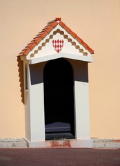 Guérite : palais de Monaco