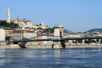 Obraz premium Szechenyi Chain Bridge