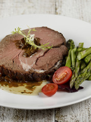 Slice Of Beef Roast