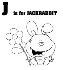 J Is For Jackrabbit Text