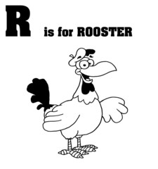 R Is For Rooster Text