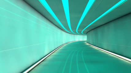 Tunel futurista