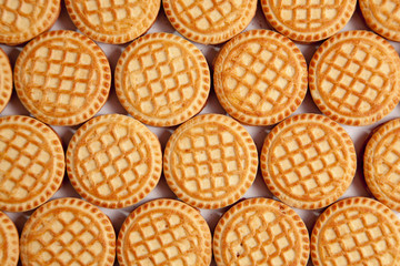 cookies on a white background
