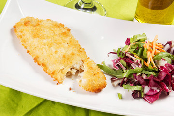 breaded fish
