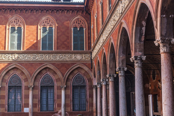Fototapeta na wymiar Cremona Palace Trecchi