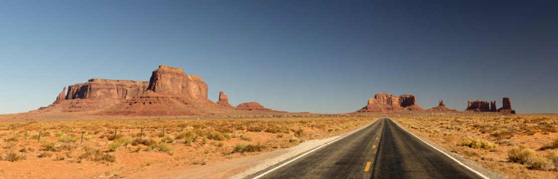 Road To Monument Valley, Arizona