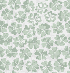 Decorative floral seamless background