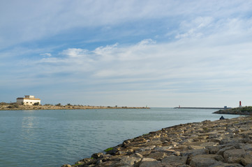 Fototapeta na wymiar Ujścia rzeki Segura