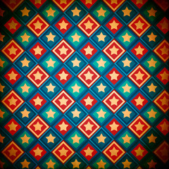 Four of July Design (Vintage Pattern Page)