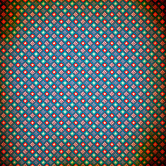 Four of July Design (Vintage Pattern Page)