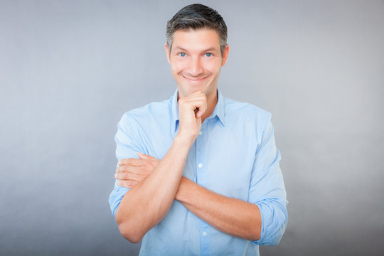 freundlich portrait mann