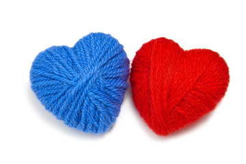 Wool hearts-4