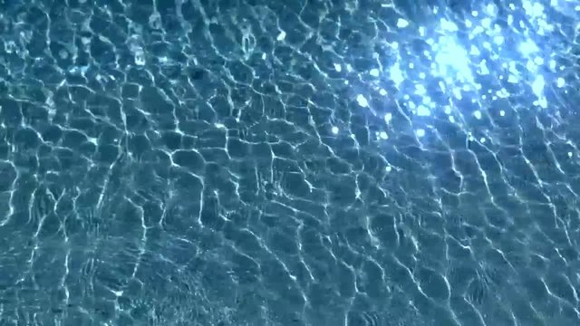 Water pool background video