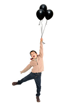 Boy With Balloons