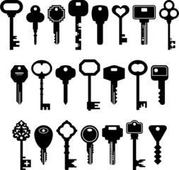 Keys icons