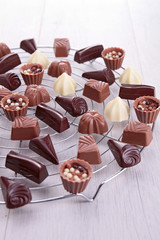 assortment of chocolates