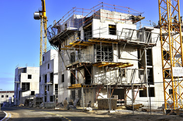 chantier de construction