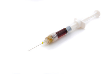 Fototapeta premium Medical syringe