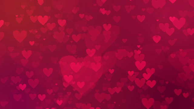 valentine's day loopable abstract background