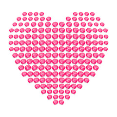 Heart speech bubble