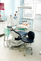 Modern consulting room in dental clinic