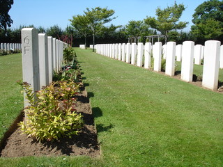 Cimetière militaire britannique - Normandie