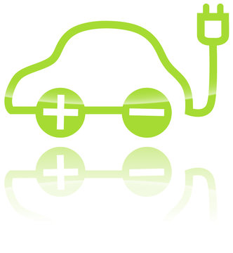 Elektroauto Logo