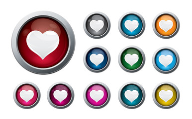 valentine buttons #2