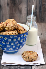 Raisin oatcakes