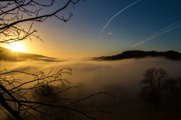 Early start in the hills