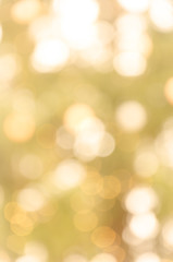 Obraz premium Złoty bokeh tło
