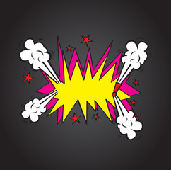 Explosion cloud