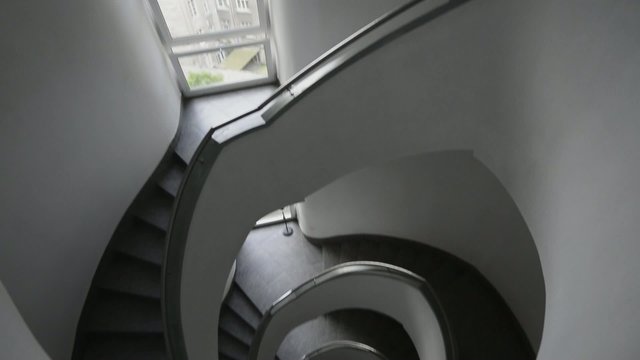Modern spiral staircase architecture interior design