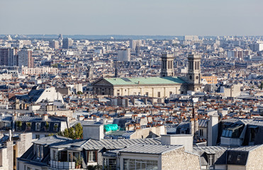 Obraz premium Aerial view of Paris