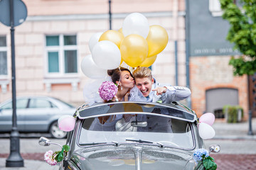 On a wedding day