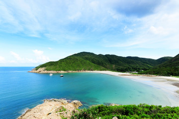 Fototapeta na wymiar beach in Hong Kong